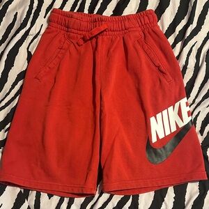 Nike Red Kids Shorts